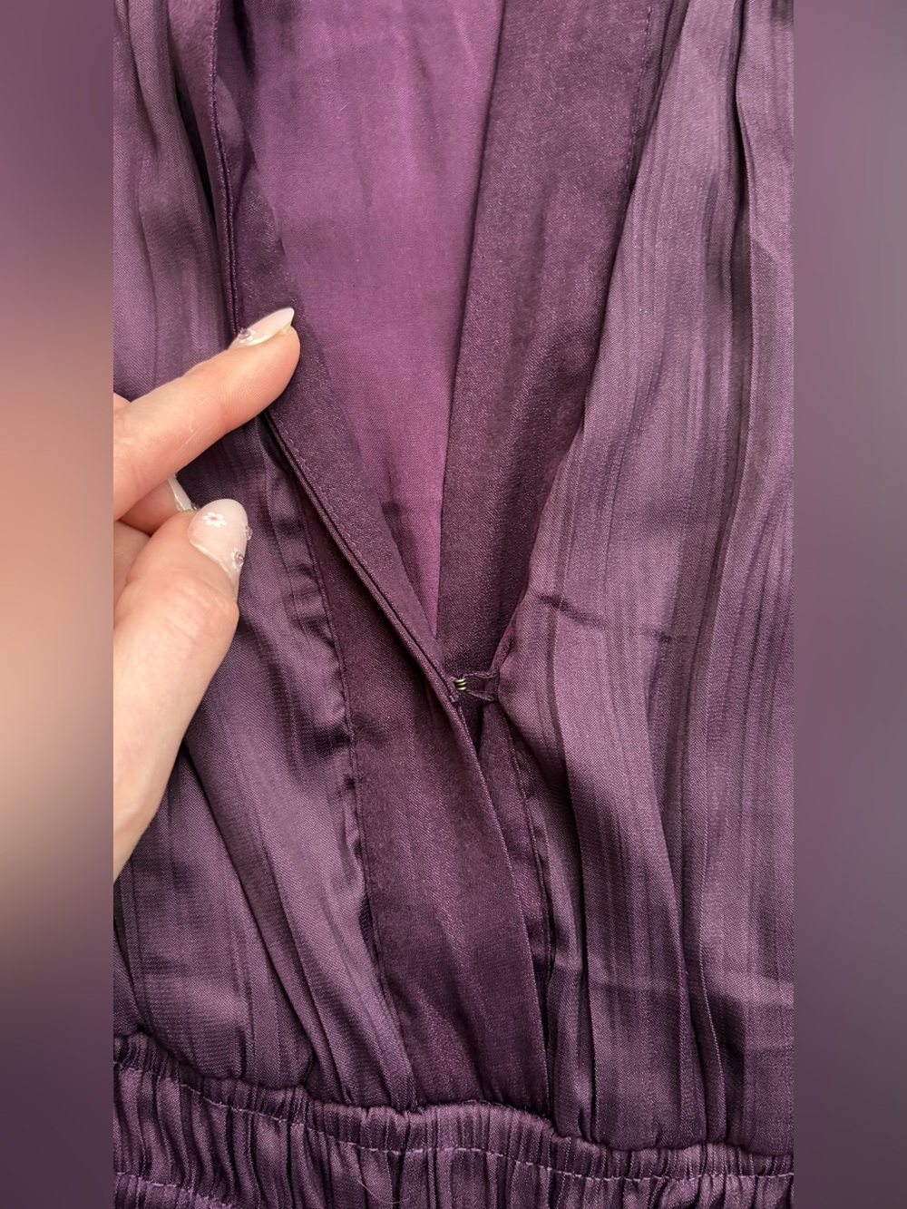 Anthropologie Somerset Maxi Dress, Purple M - Picture 7 of 14